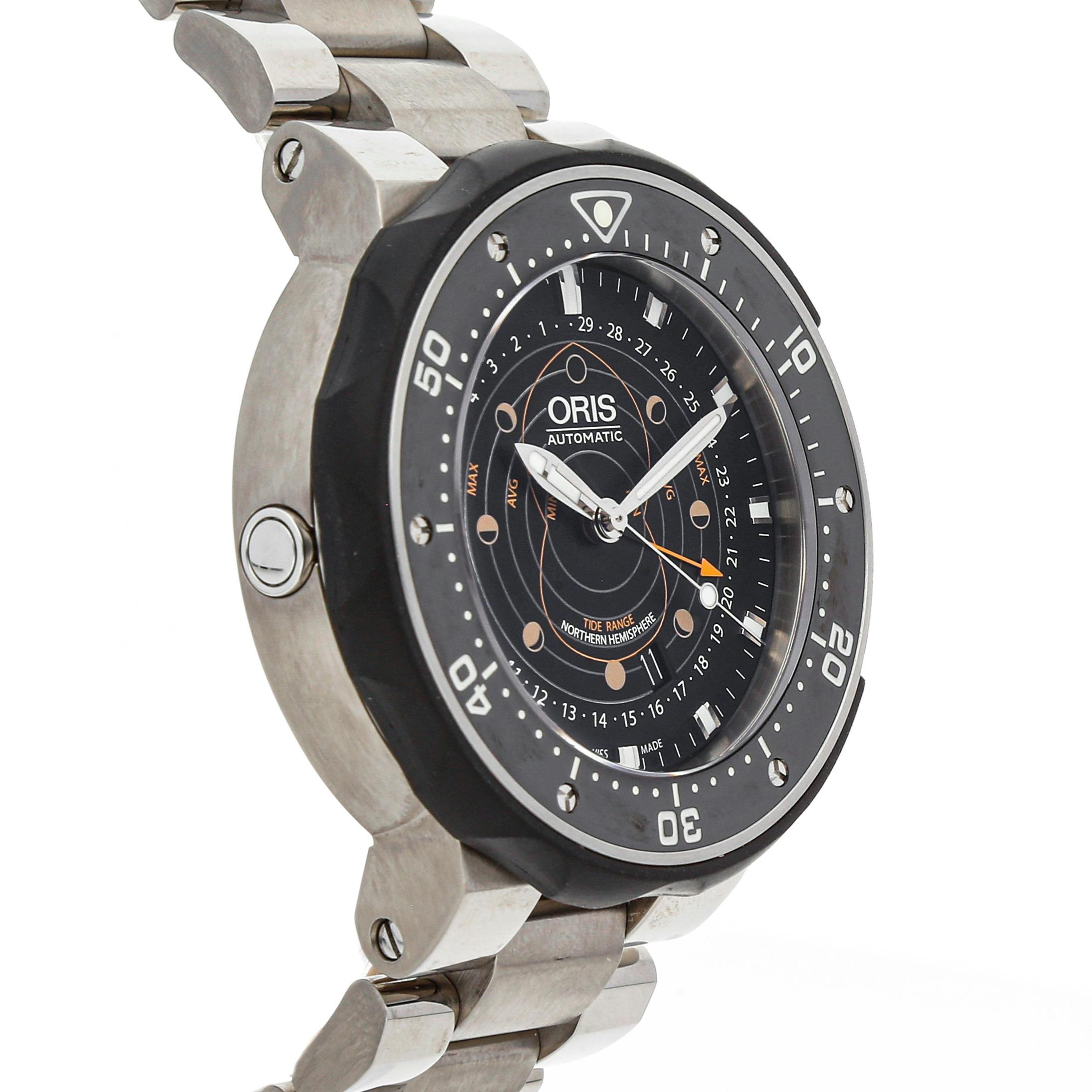 Oris ProDiver Pointer Moon 01 761 7682 7154 WatchBox